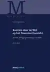 KOERSEN DOOR DE WET OP HET FINANCIEEL TOEZICHT