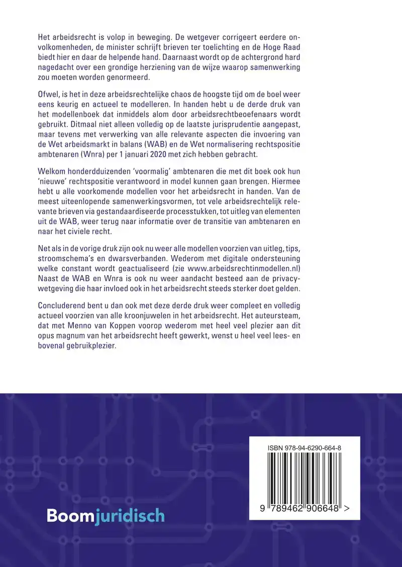 ARBEIDSRECHT IN MODELLEN