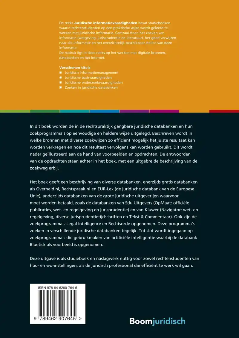 ZOEKEN IN JURIDISCHE DATABANKEN