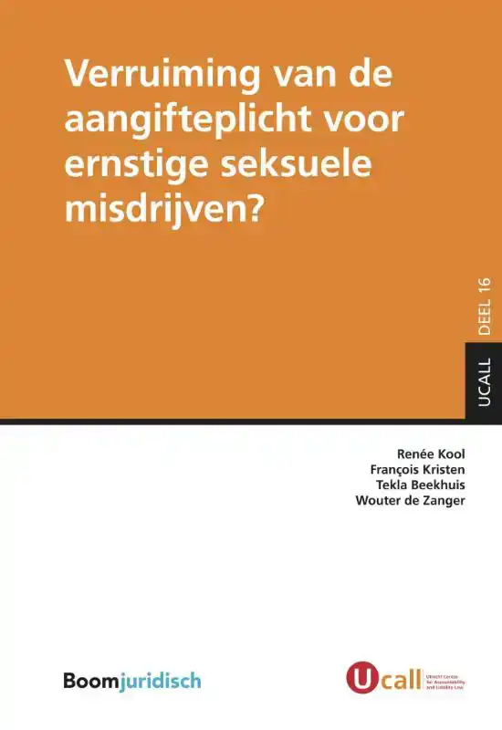 VERRUIMING VAN DE AANGIFTEPLICHT VOOR ERNSTIGE SEKSUELE MISD