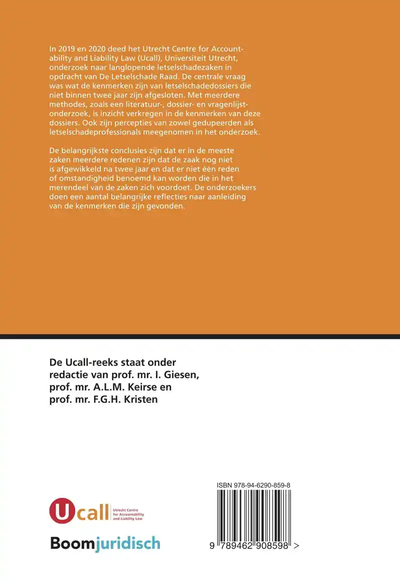 LANGLOPENDE LETSELSCHADEZAKEN