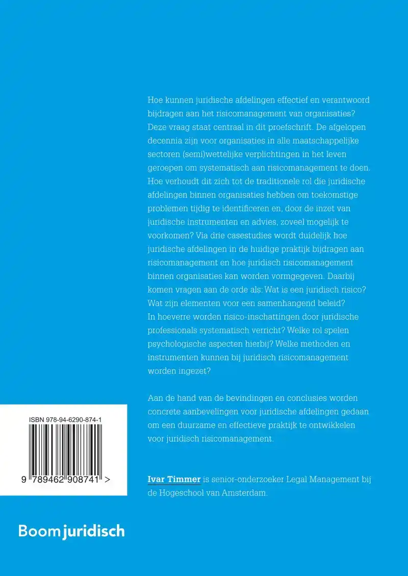 JURIDISCH RISICOMANAGEMENT