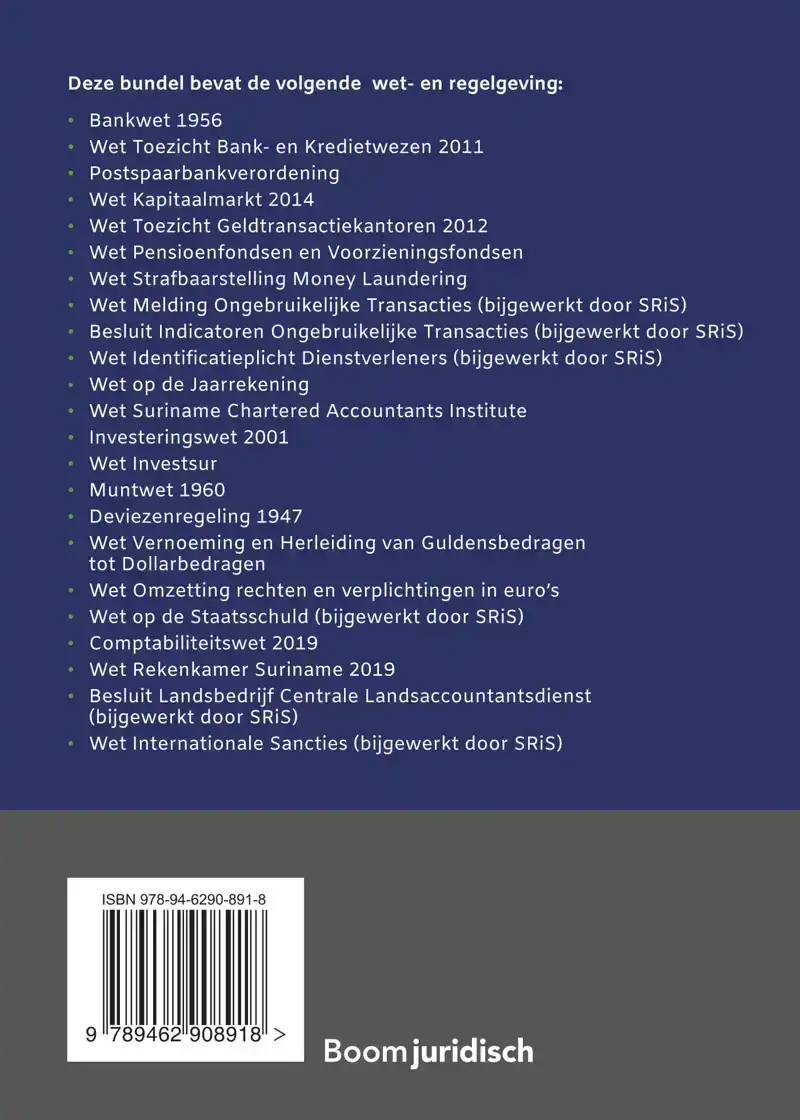 FINANCIELE WET- EN REGELGEVING