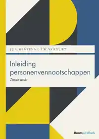 INLEIDING PERSONENVENNOOTSCHAPPEN