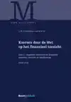KOERSEN DOOR DE WET OP HET FINANCIEEL TOEZICHT