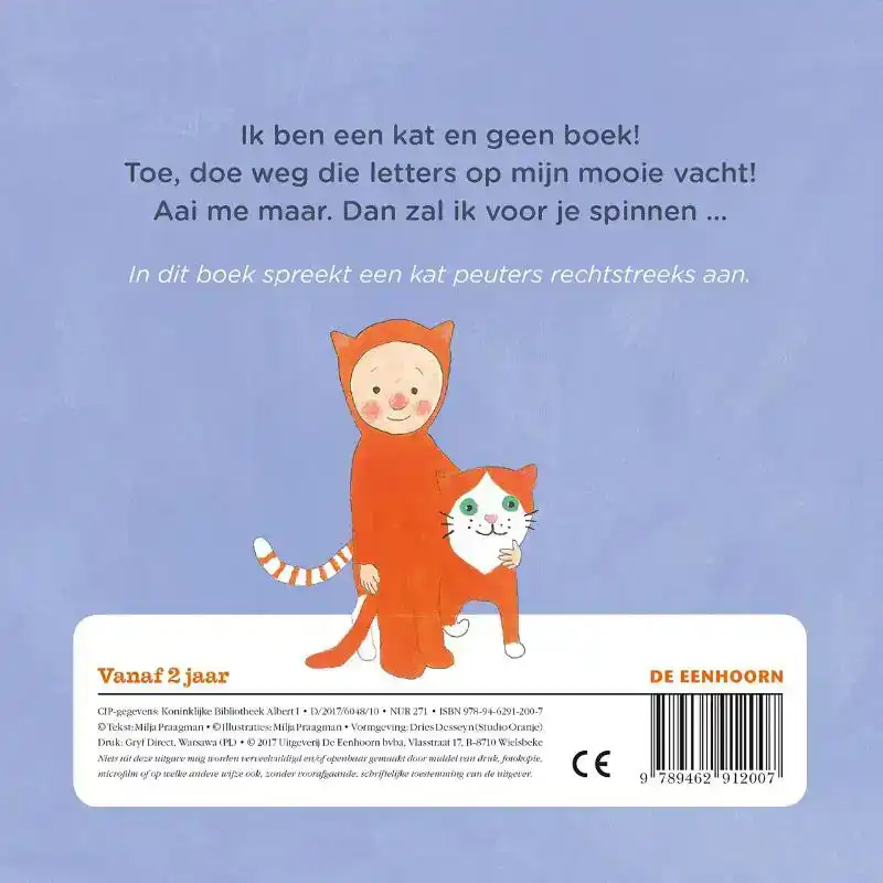 IK BEN GEEN BOEK, IK BEN EEN KAT