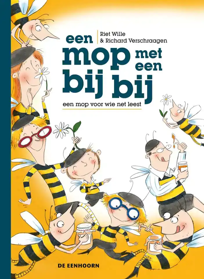 EEN MOP MET EEN BIJ BIJ