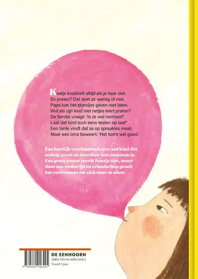 VAN EEN KIND DAT GEEN WOORDEN VINDT