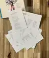 POEZIEKAARTENSET 'WEES WELKOM BOVEN OP MIJN BESTE HOED'
