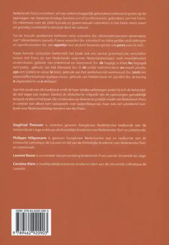 NEDERLANDS-FRANS IN CONTRAST