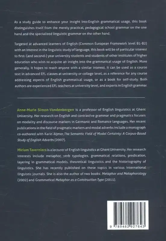 ENGLISH GRAMMATICAL USAGE