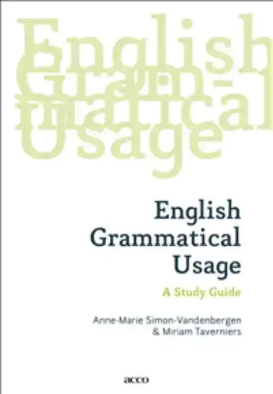 ENGLISH GRAMMATICAL USAGE