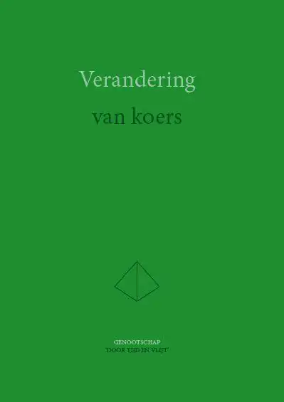 VERANDERING VAN KOERS