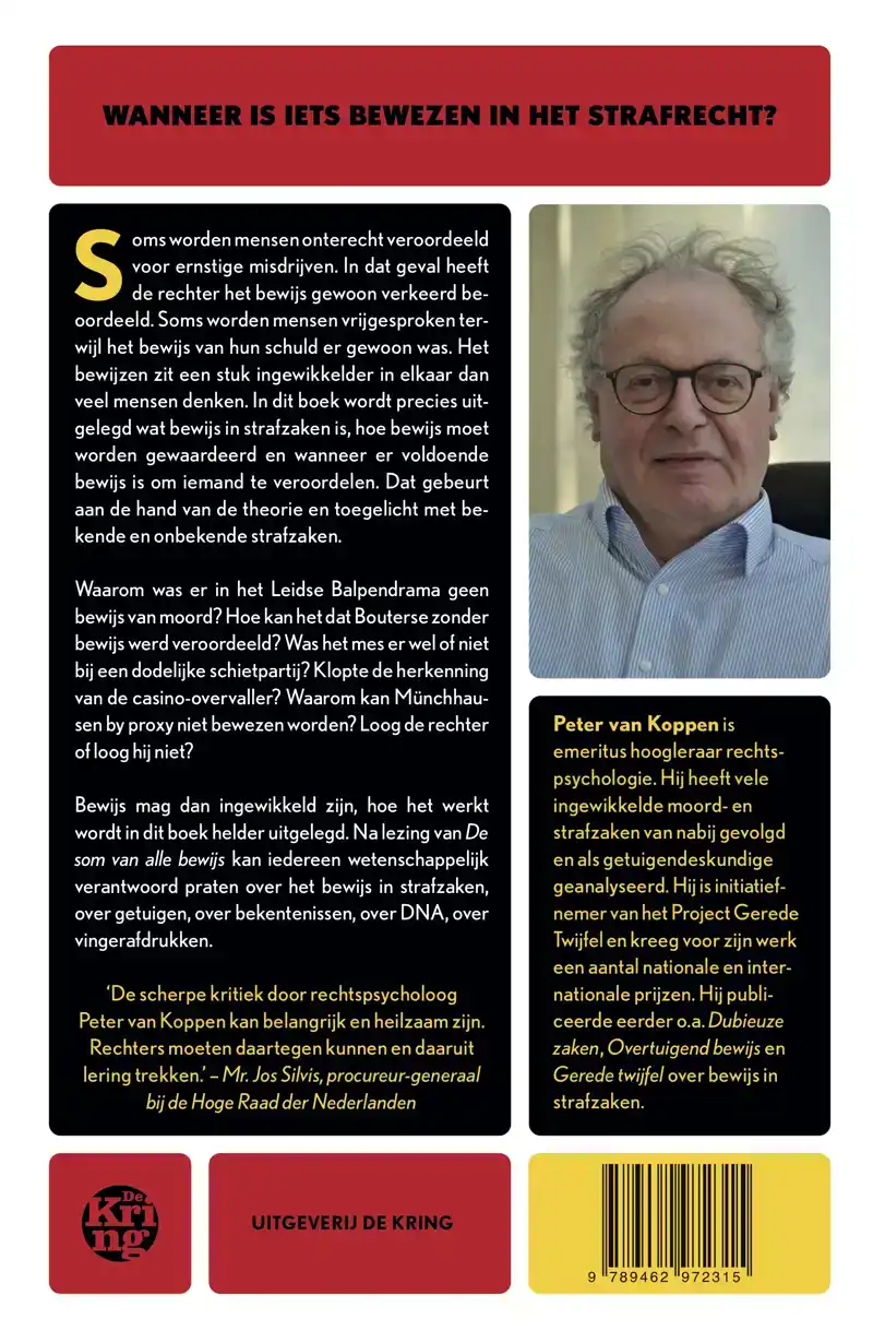 DE SOM VAN ALLE BEWIJS