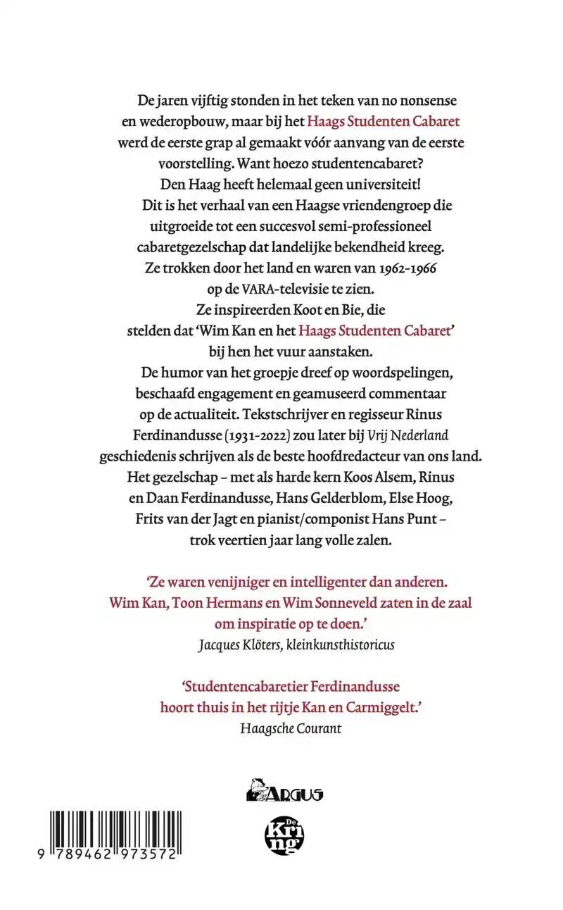 NOOIT MEER ZO GELACHEN