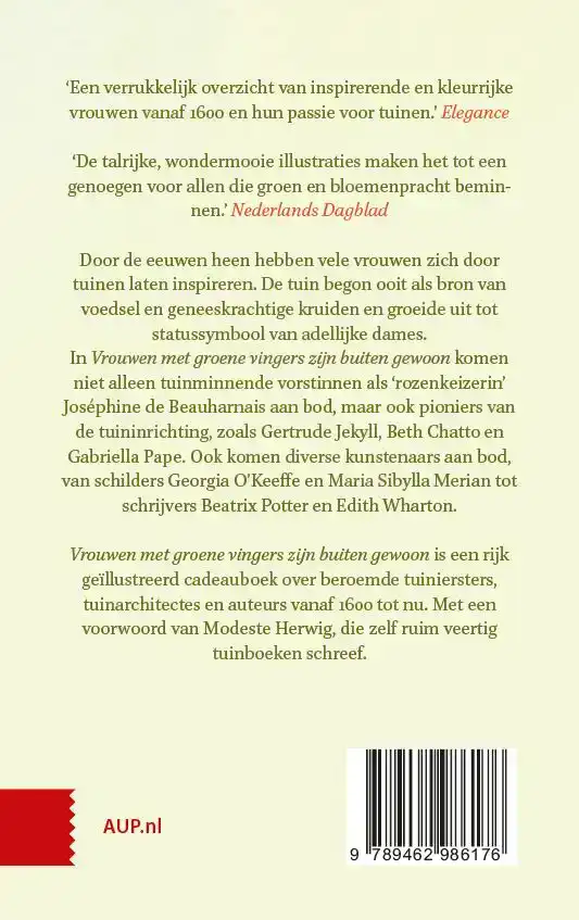 VROUWEN MET GROENE VINGERS ZIJN BUITEN GEWOON