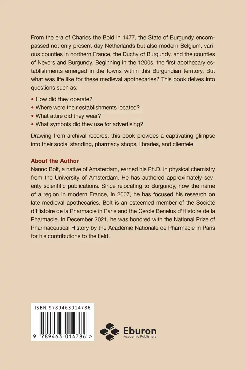 APOTHECARIES IN MEDIEVAL BURGUNDY (1200-1600)