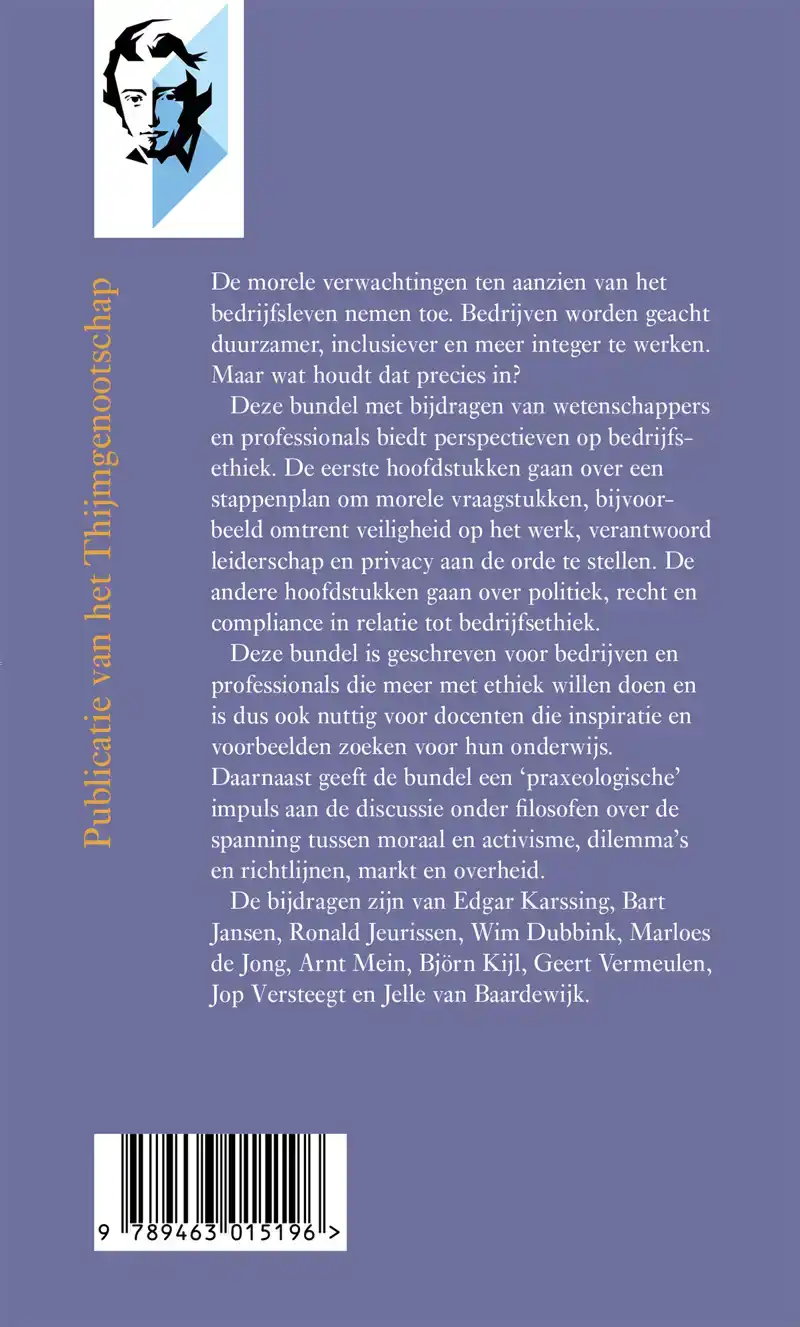 TIJD VOOR BEDRIJFSETHIEK