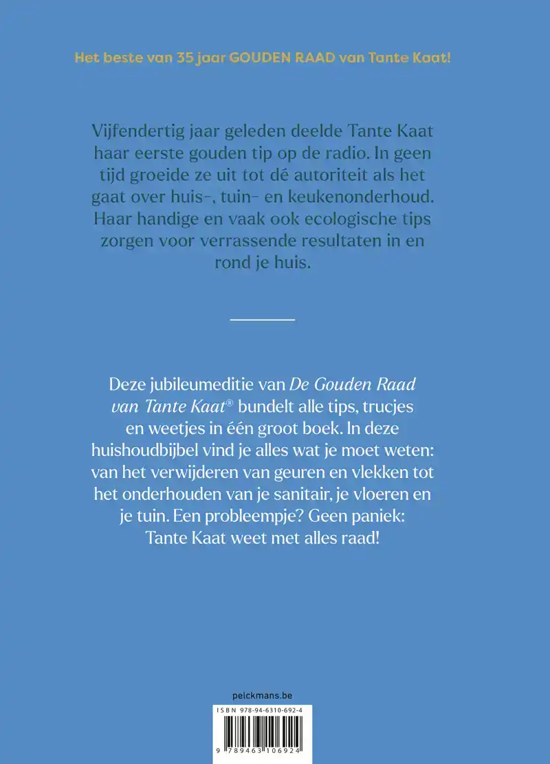 DE GOUDEN RAAD VAN TANTE KAAT