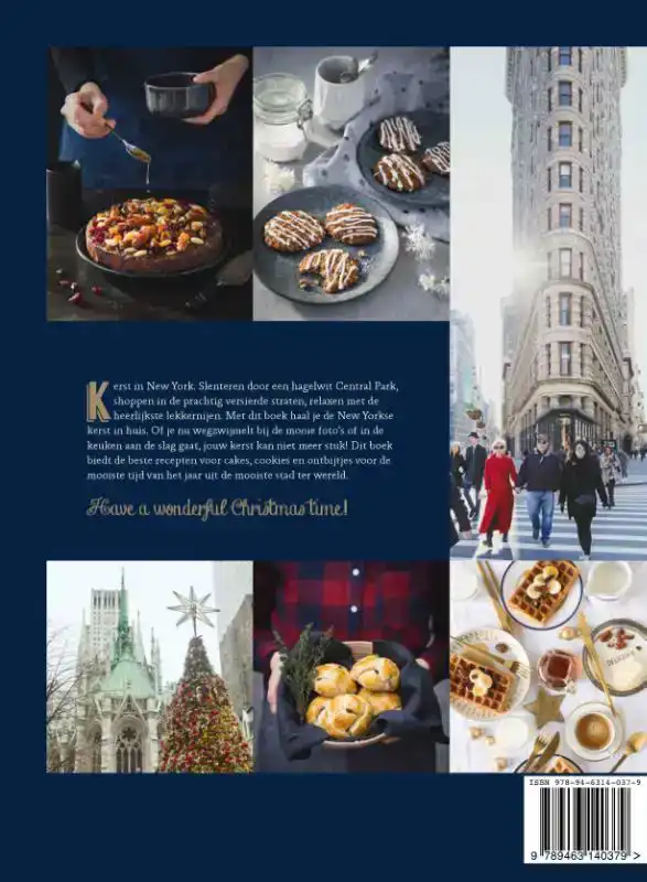 NEW YORK KERSTMIS BAKBOEK