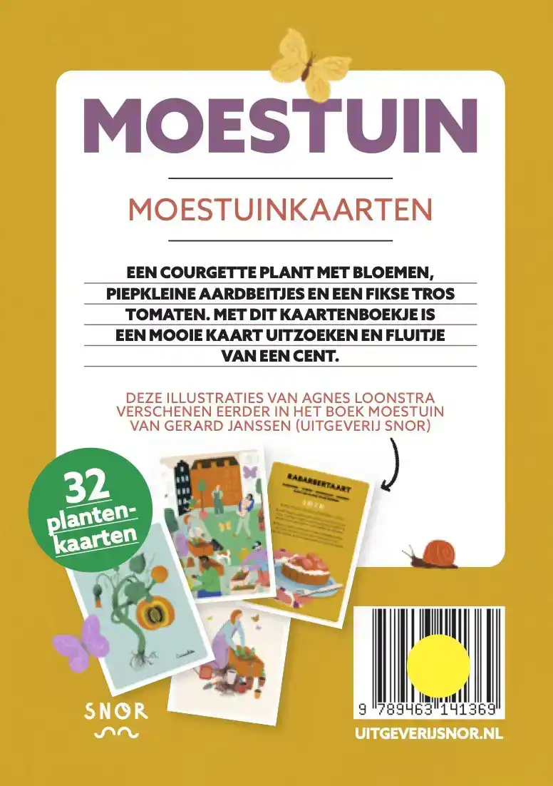 MOESTUIN, 32 KAARTEN