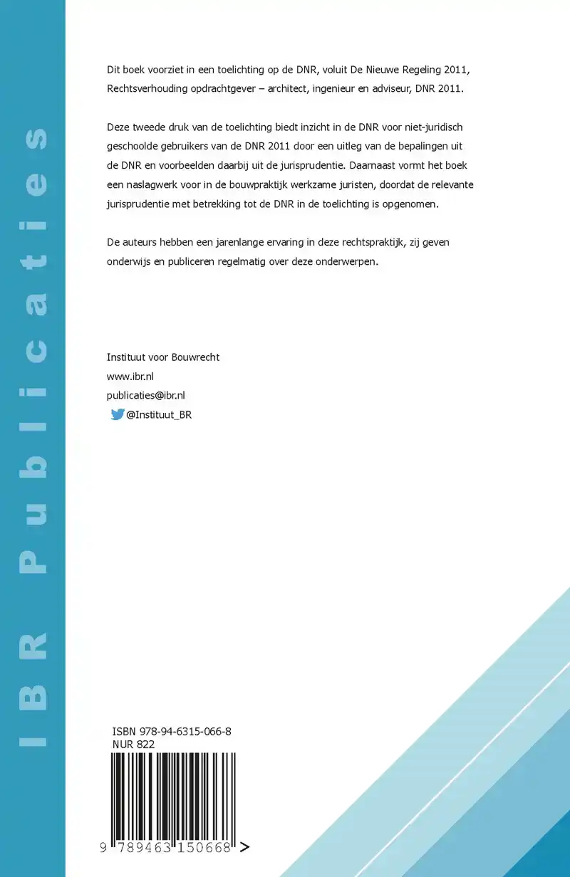 DNR 2011 TOEGELICHT