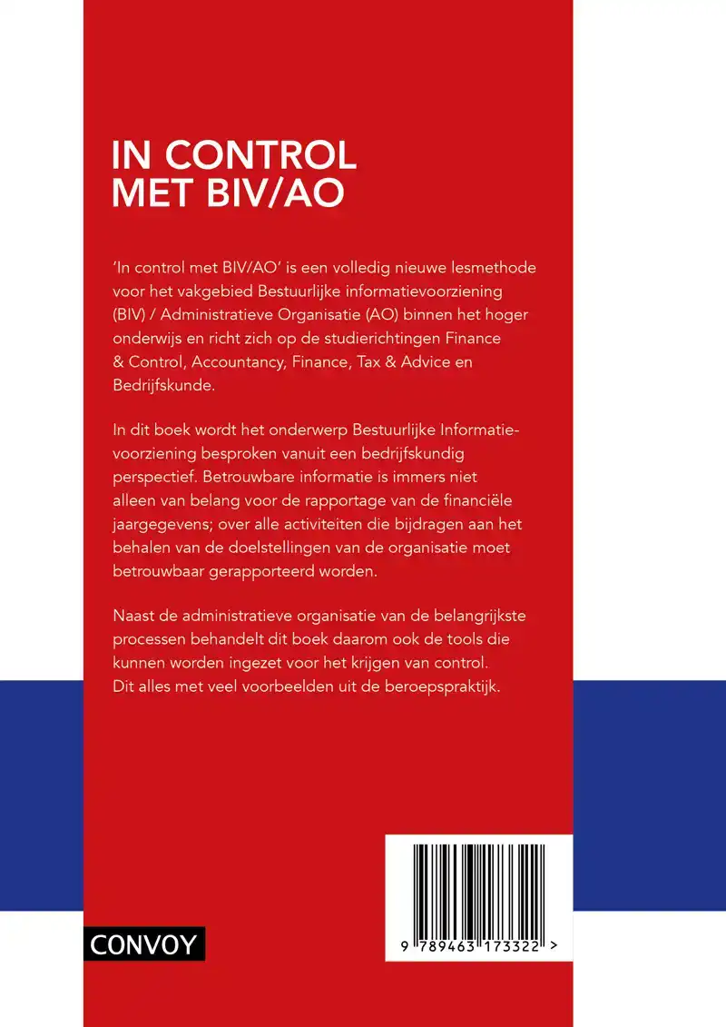 IN CONTROL MET BIV/AO