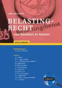 BELASTINGRECHT VOOR BACHELORS EN MASTERS