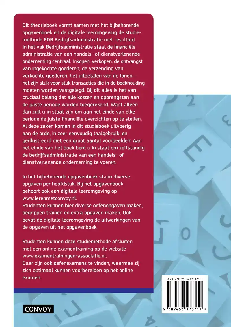 PDB BEDRIJFSADMINISTRATIE MET RESULTAAT