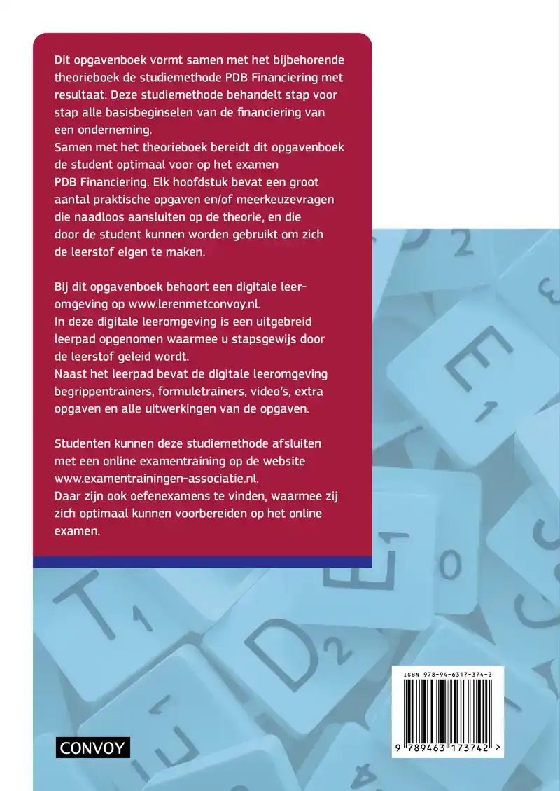 PDB FINANCIERING MET RESULTAAT