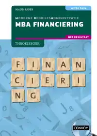 MBA FINANCIERING MET RESULTAAT