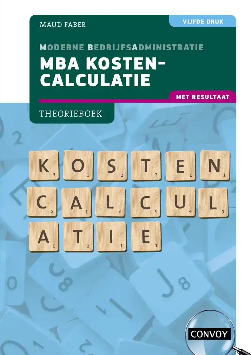 MBA KOSTENCALCULATIE MET RESULTAAT