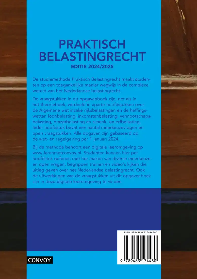 PRAKTISCH BELASTINGRECHT