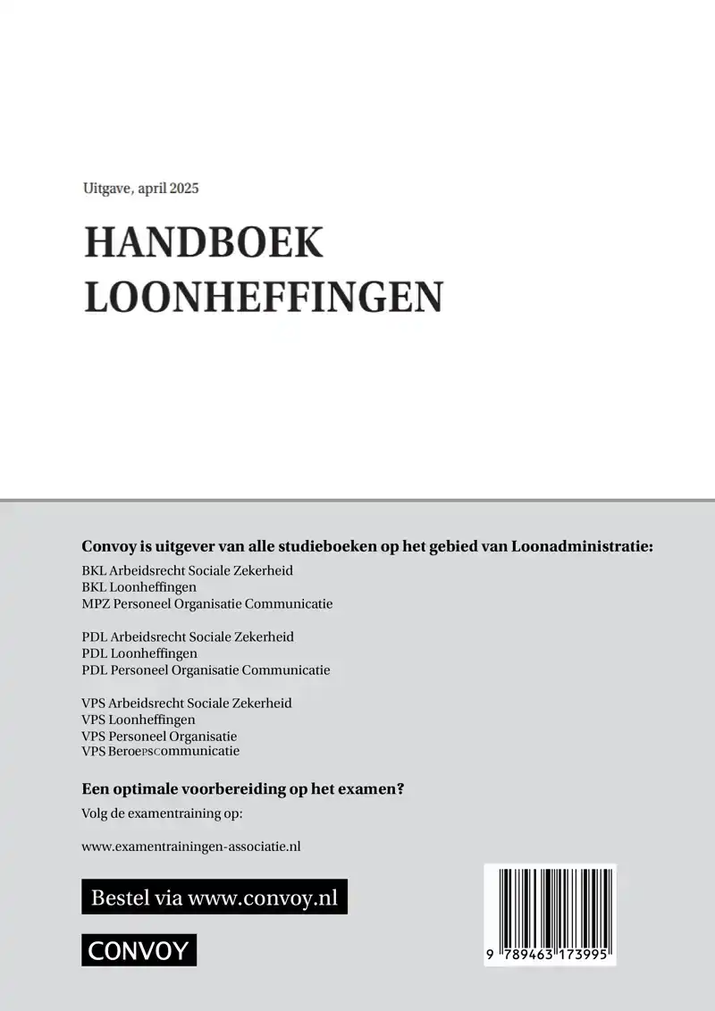 HANDBOEK LOONHEFFINGEN