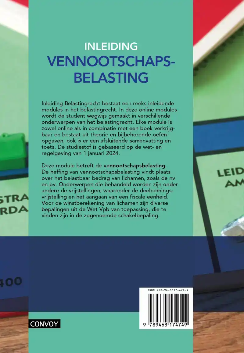 INLEIDING VENNOOTSCHAPSBELASTING