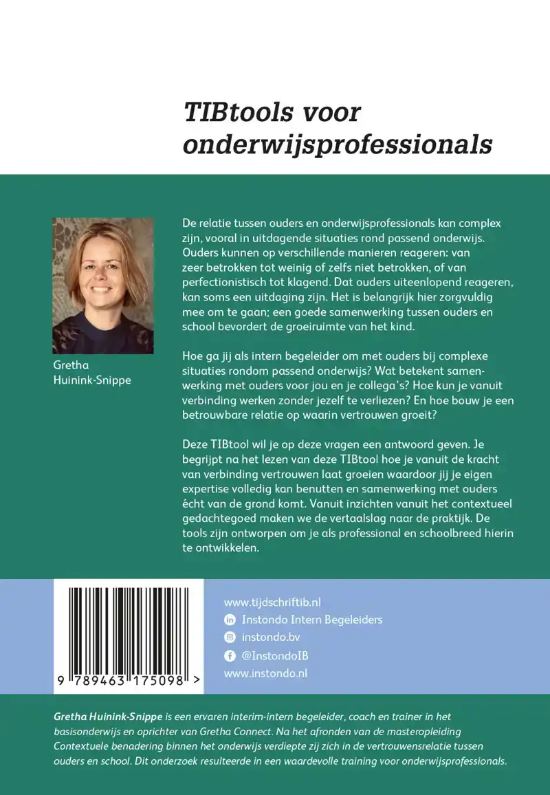 SAMENWERKEN MET OUDERS!