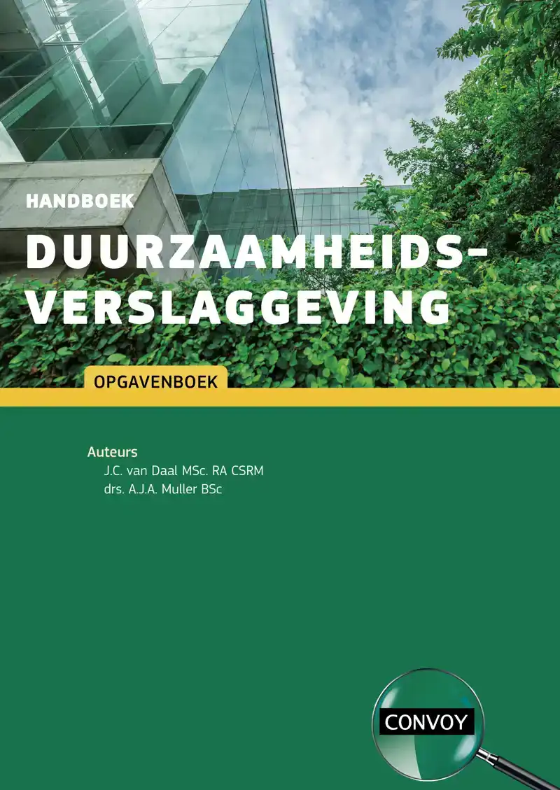 HANDBOEK DUURZAAMHEIDSVERSLAGGEVING