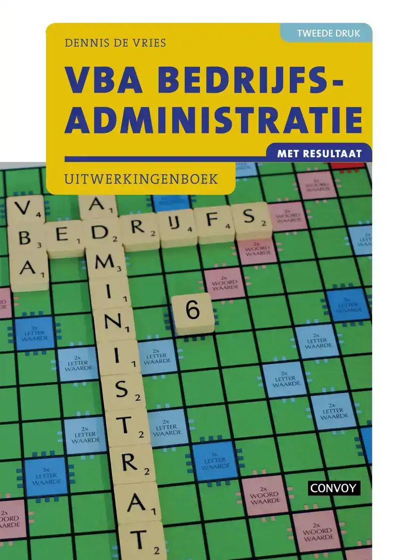 VBA BEDRIJFSADMINISTRATIE MET RESULTAAT