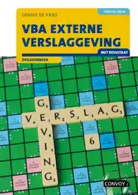 VBA EXTERNE VERSLAGGEVING MET RESULTAAT