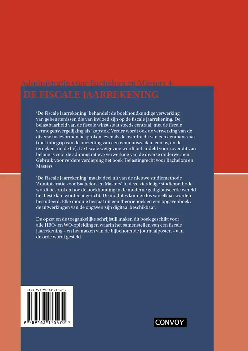 ABM 4 DE FISCALE JAARREKENING THEORIEBOEK 4E DRUK
