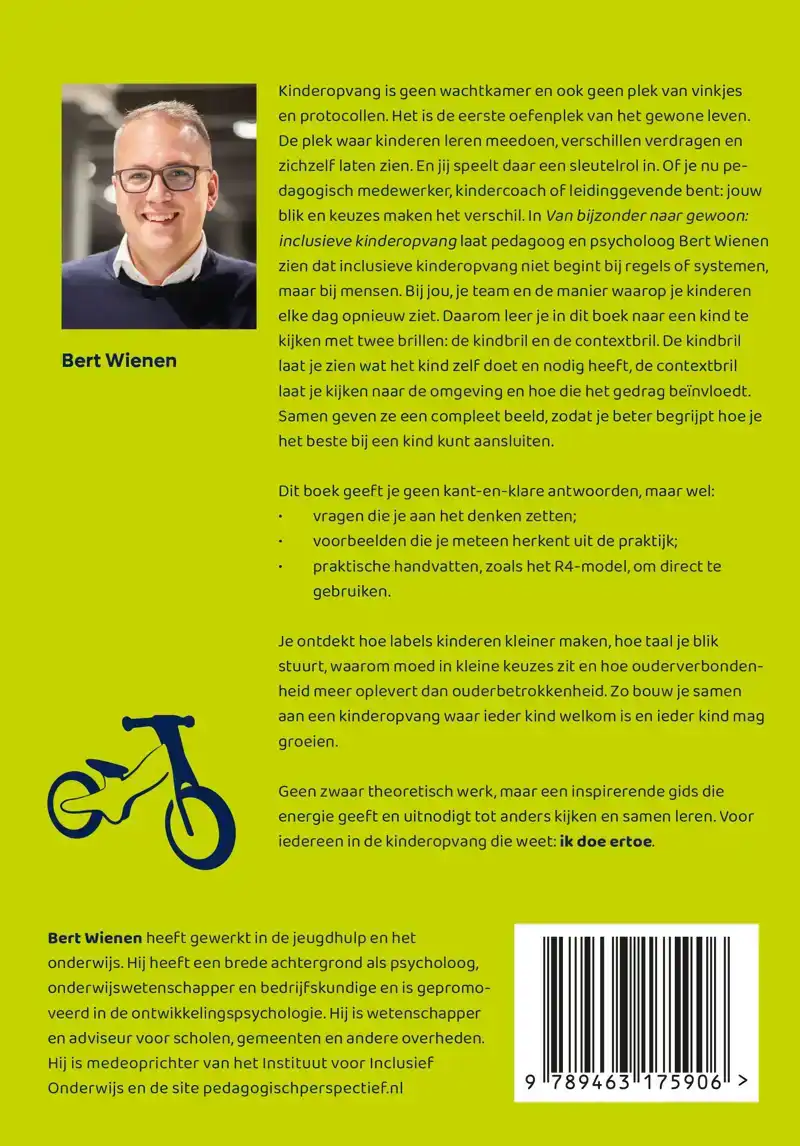 VAN BIJZONDER NAAR GEWOON: INCLUSIEVE KINDEROPVANG