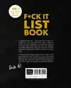 F*CK-IT LIST BOOK