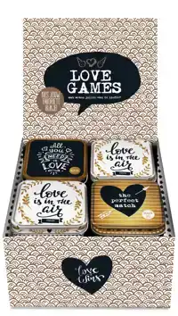 DISPLAY LOVE GAMES - 2 X 6 EX