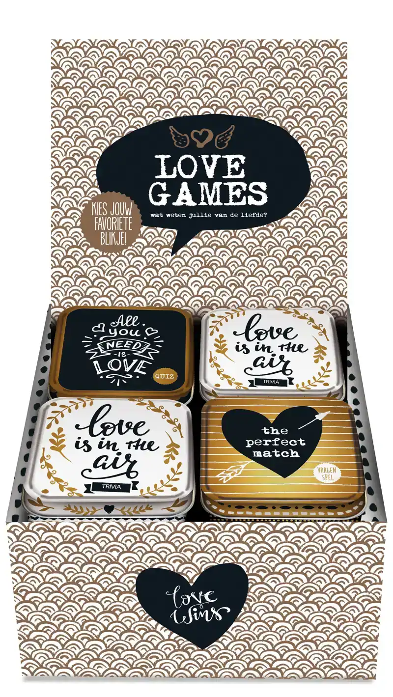 DISPLAY LOVE GAMES - 2 X 6 EX