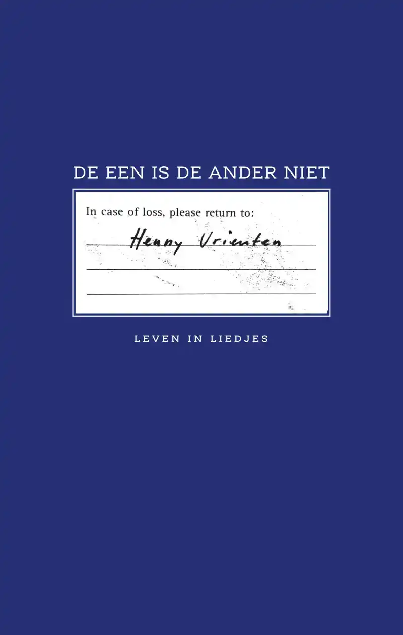 DE EEN IS DE ANDER NIET
