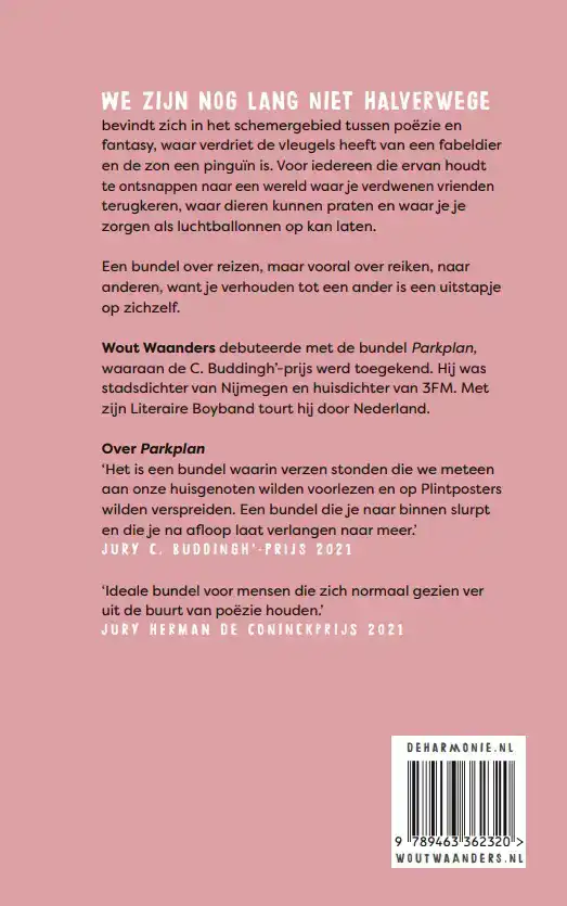 WE ZIJN NOG LANG NIET HALVERWEGE