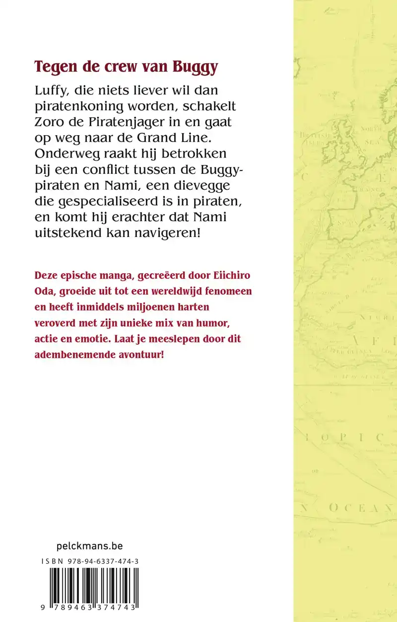 ONE PIECE: TEGEN DE CREW VAN BUGGY (2)