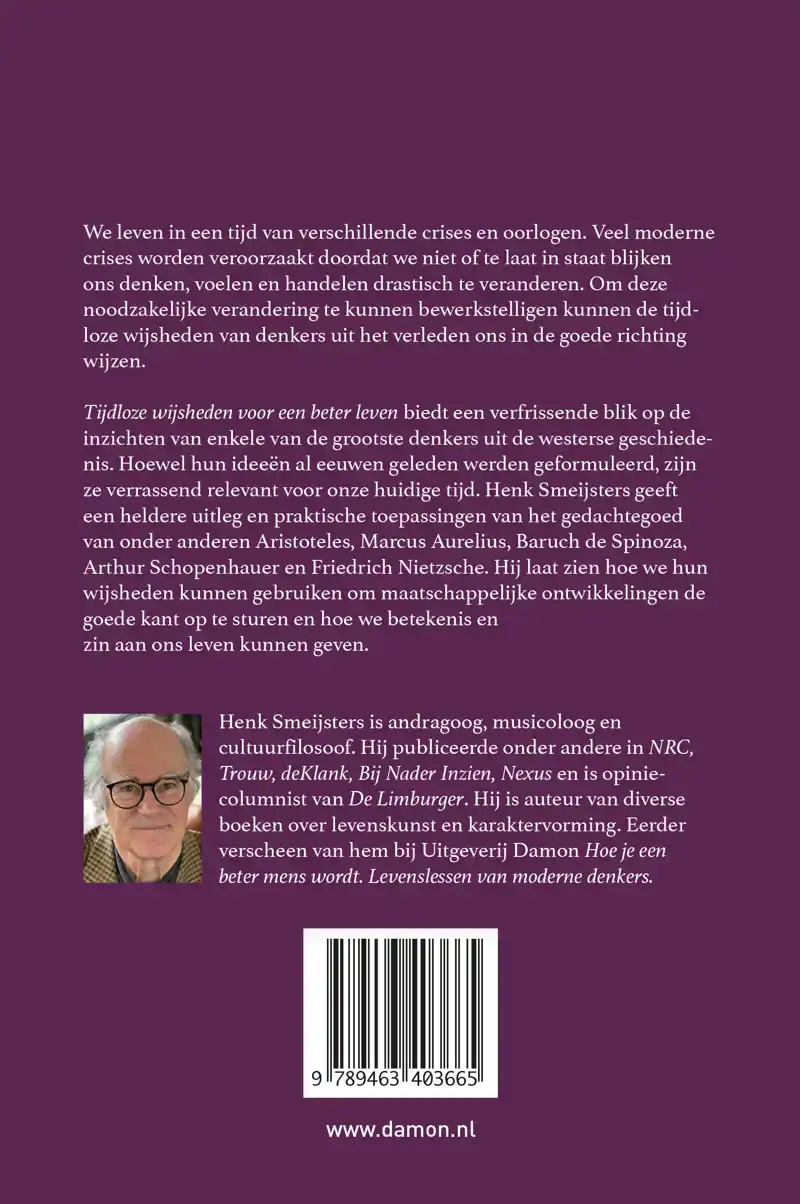 TIJDLOZE WIJSHEDEN VOOR EEN BETER LEVEN