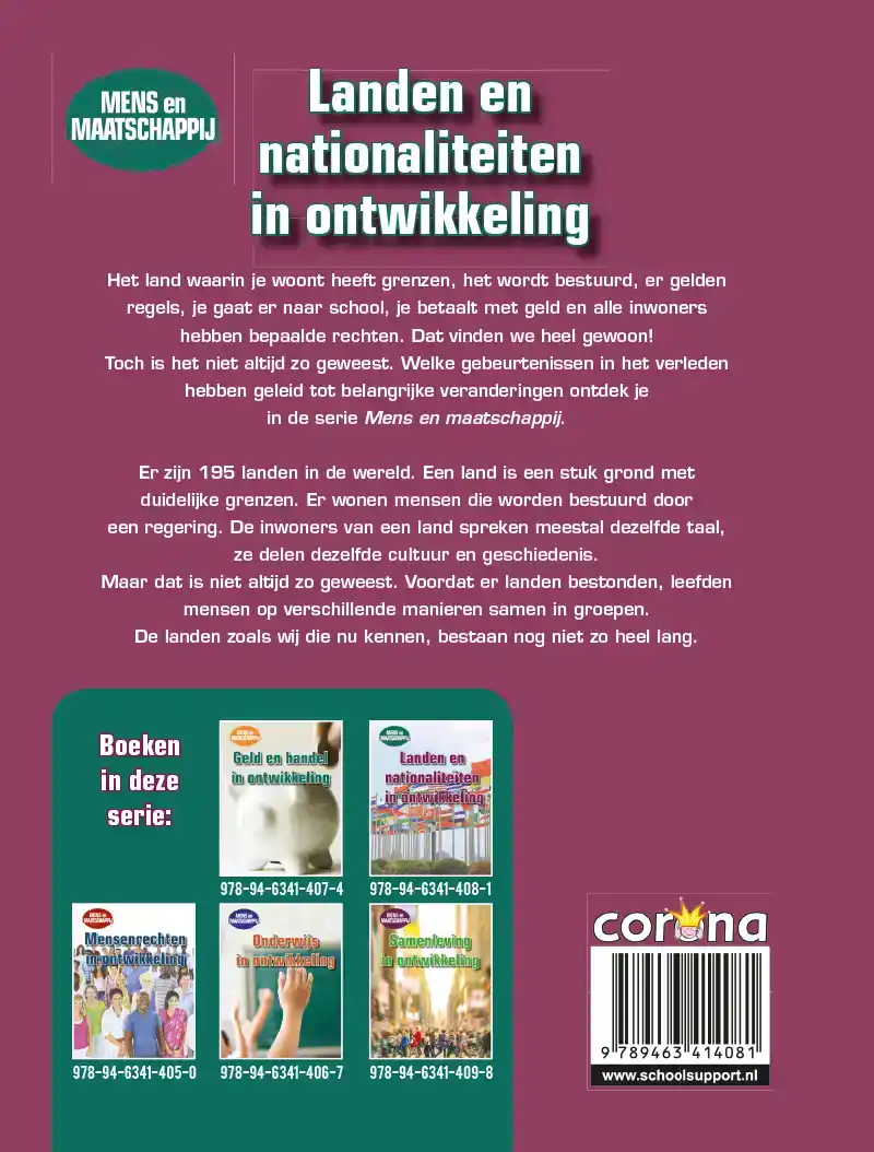 LANDEN EN NATIONALITEITEN IN ONTWIKKELING