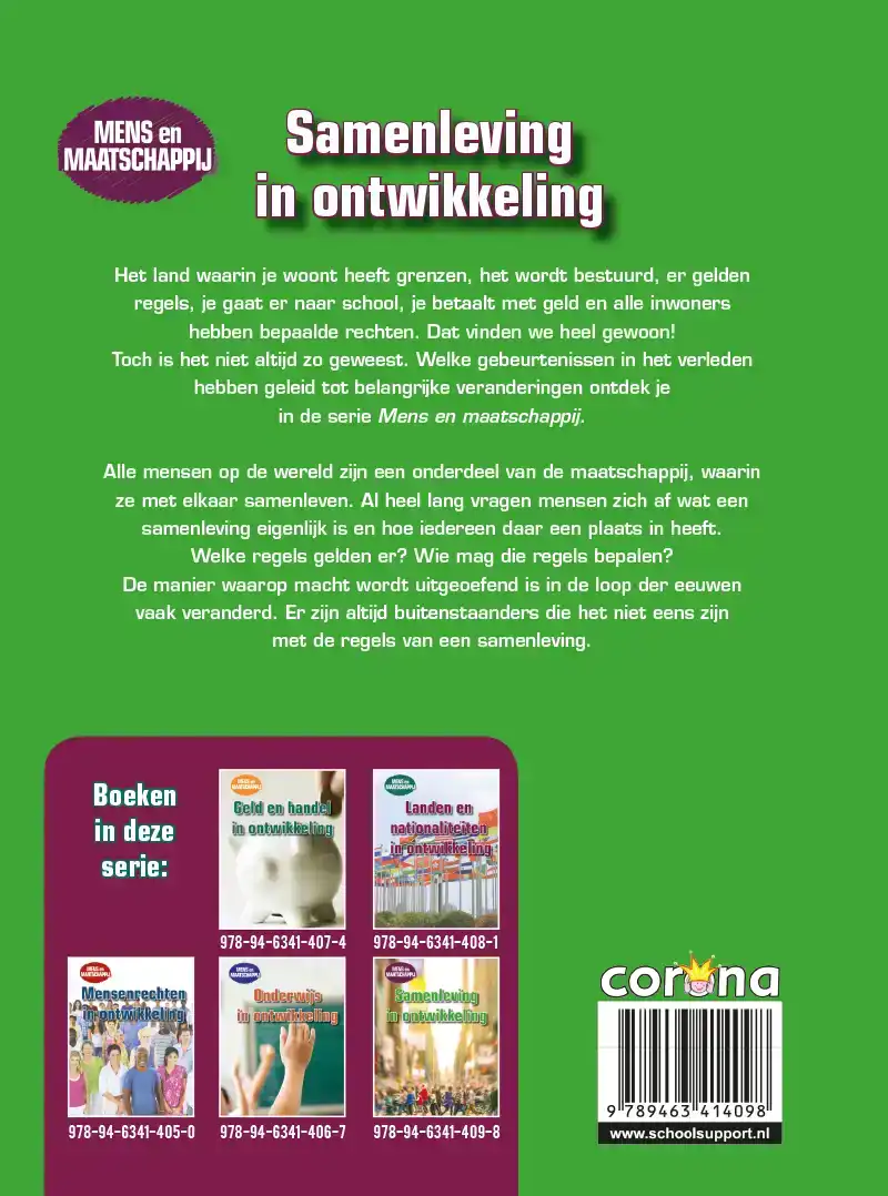 SAMENLEVING IN ONTWIKKELING